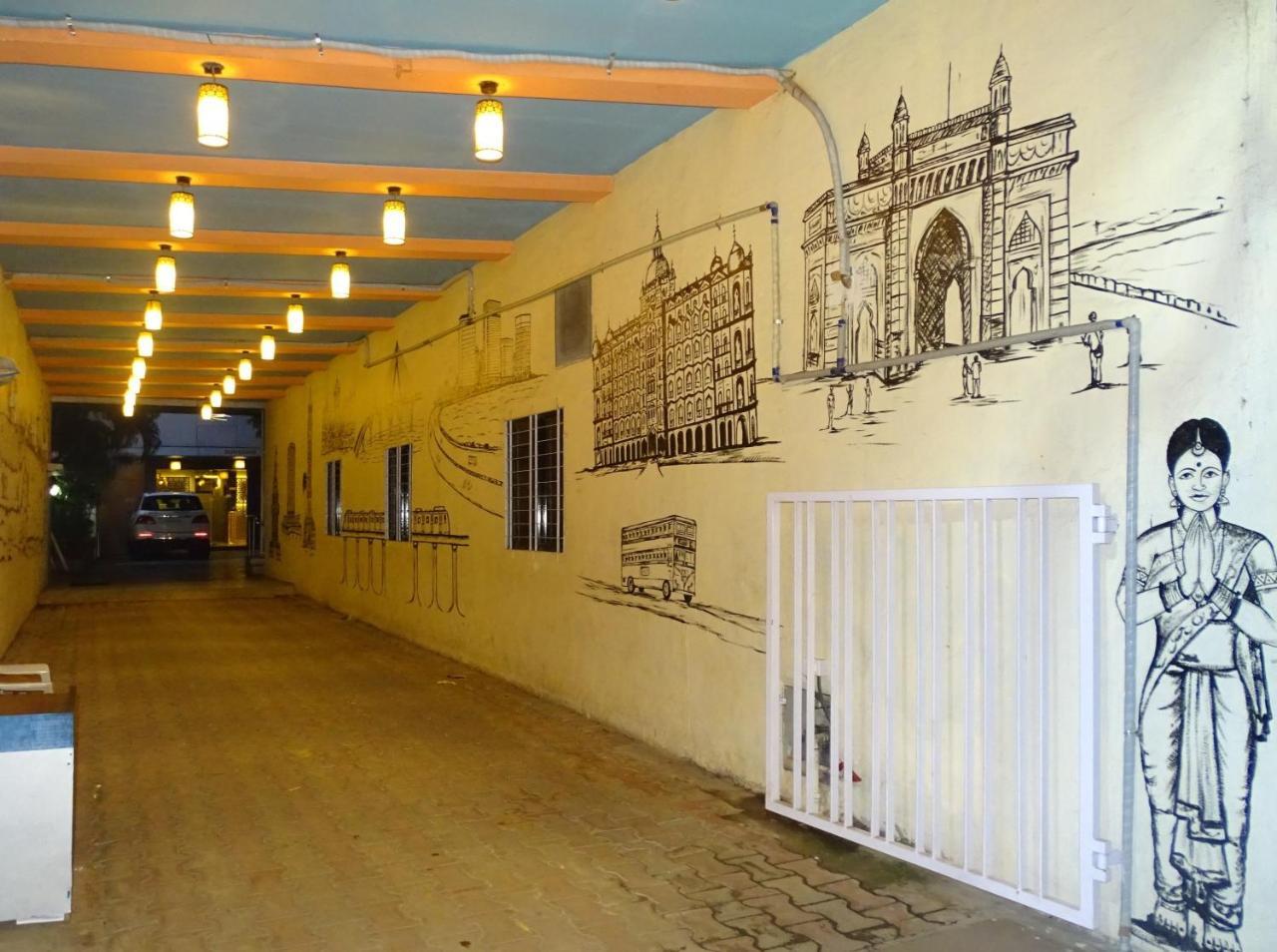 Sunshine Backpackers, Airport Hostel Mumbai Kültér fotó